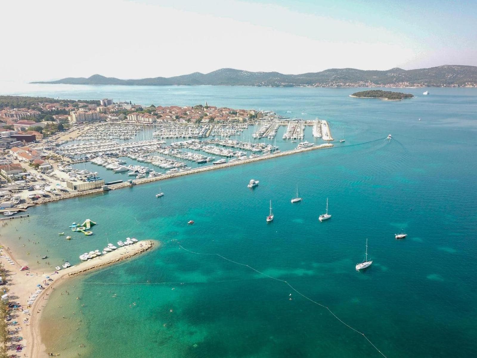 Beach Apartment Roza Biograd Oneroom - Premium Location Biograd Na Moru Dış mekan fotoğraf
